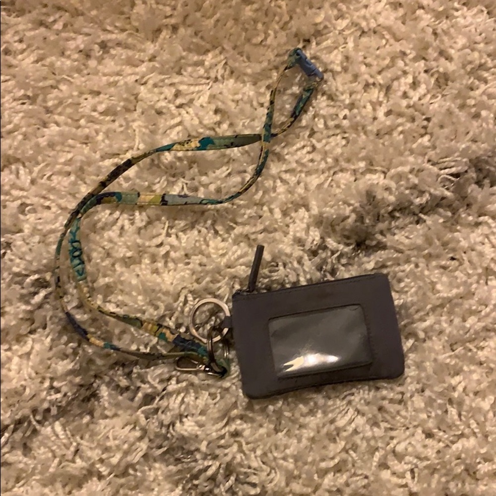 Vera Bradley key chain and card wallet